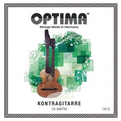 Optima 7165467 Kontragitara/Schrammelgitara-struny