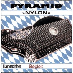 Pyramid 7166211 Struny do cytry Nylon. Cytra o rezonansie harfowym/powietrznym