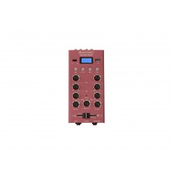 OMNITRONIC GNOME-202P Mini Mixer red