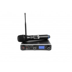 OMNITRONIC UHF-301 1-Channel Wireless Mic System 823-832/863-865MHz