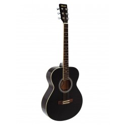 DIMAVERY AW-303 Western guitar black