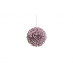 EUROPALMS Succulent Ball (EVA), artificial plant, pink, 16cm
