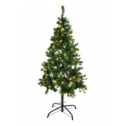 EUROPALMS Christmas tree, illuminated, 210cm