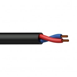 Procab BLS225/3 Loudspeaker cable - 2 x 2.5 mm? - 13 AWG - CCA 300 meter - black