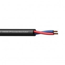 Procab CLS215-B2CA/1 Loudspeaker cable - 2 x 1.5 mm? - 16 AWG -  EN50399 CPR Euroclass B2ca-s1b,