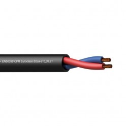 Procab CLS240-B2CA/3 Loudspeaker cable - 2 x 4 mm? - 11 AWG -  EN50399 CPR Euroclass B2ca-s1b,d0