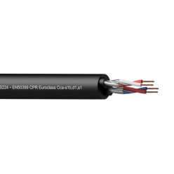 Procab CSB224-CCA/3 Balanced signal cable - flex 0.20 mm? - 24 AWG - EN50399 CPR Euroclass Cca-s