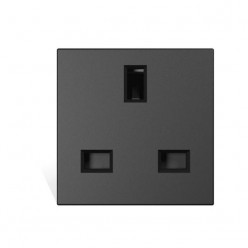 CAYMON CP45PUK/B Connection module - UK power socket Black version