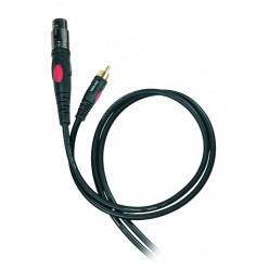 DIE HARD DH580 Gold Series kabel XLR żeński-RCA