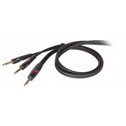 DIE HARD DHG540LU3 Gold Series kabel Jack 6.3 stereo - 2xJack 6.3 mono 3m