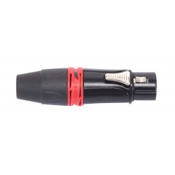 DIE HARD DHFX3PBK ONEHERO Series wtyk XLR żeński 3-pin