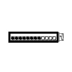 PROEL STAGE BOX804S Audio Stage Boxes - PROFESSIONAL Series Stage Box 8x XLRf, 4x XLRm