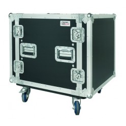 PROEL STAGE CR410BLKMW FLIGHT Cases skrzynia rack 19" 10U na kółkach 100mm