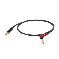 PROEL STAGE ESO145LU5 ESOTERIC Series kabel Jack kątowy Silent-Jack prosty 6.3 mono Neutrik, dł. 5m