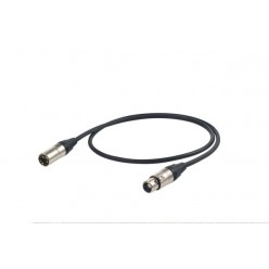 PROEL STAGE ESO210LU1 ESOTERIC Series kabel zbalansowany XLRf-XLRm 3P Neutrik, dł. 1m