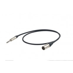 PROEL STAGE ESO240LU3 ESOTERIC Series kabel zbalansowany XLRm 3pin-Jack 6.3 stereo Neutrik, dł. 3m