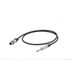 PROEL STAGE ESO250LU10 ESOTERIC Series kabel niezbalansowany XLRf 3pin-Jack 6.3 mono Neutrik, dł. 10m