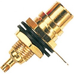 PROEL STAGE FRCA10BK PROEL RCA CONNECTORS gniazdo żeńskie RCA do montażu panelowego