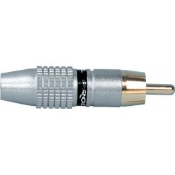 PROEL STAGE MRCA35BK PROEL RCA CONNECTORS wtyk męski RCA do montażu na kablu