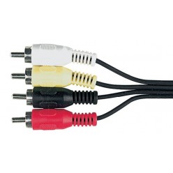 PROEL STAGE SG334 kabel 4x RCA - wtyk DIN 5-pole