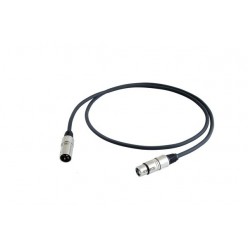 PROEL STAGE STAGE280LU05 STAGE Series kabel zbalansowany XLRf 3pin - XLRm 3pin, dł. 0.5m