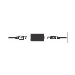 PROEL STAGE USBAT10 PROEL ADAPTERS adapter kabla USB. gniazdo USB A - gniazdo USB B