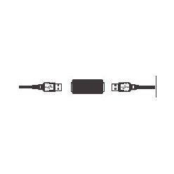 PROEL STAGE USBAT40 PROEL ADAPTERS Adapter kabla USB. Gniazdo USB A żeńskie - Gniazdo USB A żeńskie
