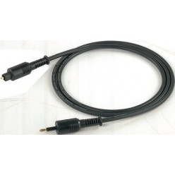 PROEL STAGE OPMFLU2 kabel cyfrowy POF ze złączami TOSLINK - MINIPLUG, dł. 2m