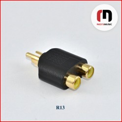 Reds Music  R13 Adapter 2 x RCA F / RCA