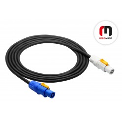 Reds Music  KZN2115 Kabel zasilający KZN21 - Powercon Neutrik / Powercon Neutrik długość 1.5 m