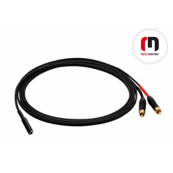 Reds Music  AU2890BX Kabel Audio - Jack F stereo mini 3.5 / 2 x RCA długość 9.0 m
