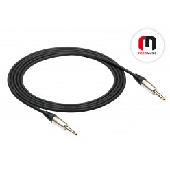 Reds Music  MC0605 Kabel Mikrofonowy - ECONOMIC - Jack stereo / Jack stereo długość 0.5 m