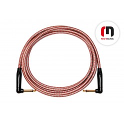 Reds Music  GCF1305RS Kabel Instrumentalny - FOP - Jack mono kątowy / Jack mono kątowy długość 0.5 m