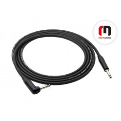 Reds Music  GCSN1215 Kabel Instrumentalny - STRONGER - Jack mono / Jack mono kątowy długość 1.5 m
