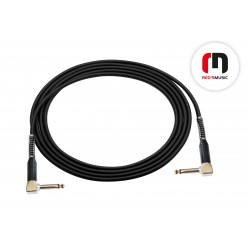 Reds Music  GC0350C Kabel Instrumentalny - ECONOMIC - Jack mono kątowy / Jack mono kątowy długość 5.0 m