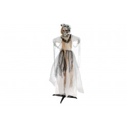 EUROPALMS Halloween Figure Bride, animated, 170cm