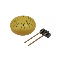 DIMAVERY TD-8  Steel Tongue Drum, gold