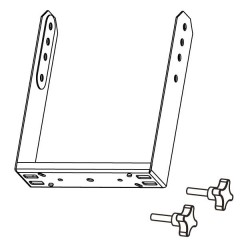 KV2 Audio EX6 Vertical Bracket Rama montażu pionowego do EX6, ESD6.