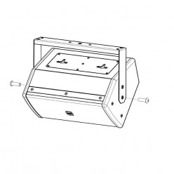 KV2 Audio ESD5 Horizontal Bracket Uchwyt montażu poziomego do ESD5