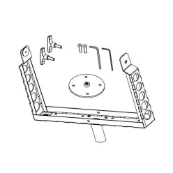 KV2 Audio ES 1.0 HWB Uchwyt montażu poziomego do ES1.0 lub ES1.5