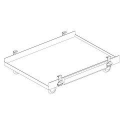 KV2 Audio Cart 0006 Aluminiowy wózek do kolumn VHD2.0