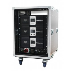 KV2 Audio Rack Case Skrzynia rack dla wzmacniaczy VHD5000, VHD5000S, VHD5100