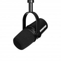 mV7-K - Mikrofon lektorski/wokalny ze złączem XLR/USB Czarny_WYCOFANE OUTLET