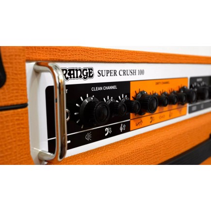 Orange SUPER CRUSH 100C Super Crush 100 H combo gitarowe, 2 kanały 100W pętla efektów, 1x12” CELESTION G12K-150, pomarańcz