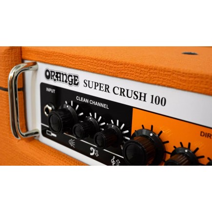 Orange SUPER CRUSH 100C Super Crush 100 H combo gitarowe, 2 kanały 100W pętla efektów, 1x12” CELESTION G12K-150, pomarańcz