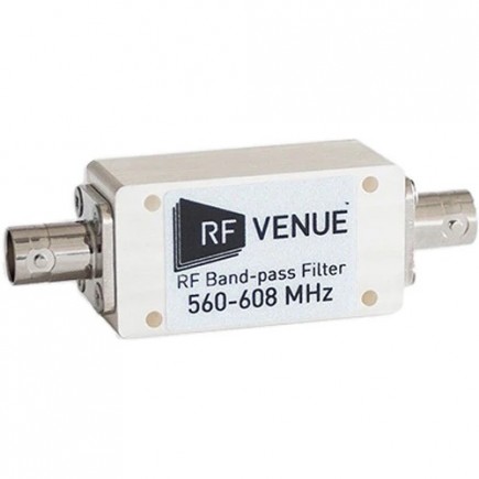 RFV-BPF560T608 - Filtr RF, pasmowy, 560-608 MHz