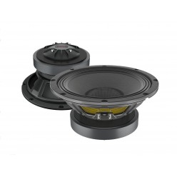 LAVOCE CSF082.00K-4 8" Coaxial Speaker, Ferrite Magnet, Steel Basket Driver