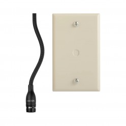 MX202BP/S - Miniaturowy mikrofon pojemnościowy, czarny, 10m kabel, przedwzmacniacz na płytce, sup...SHURE